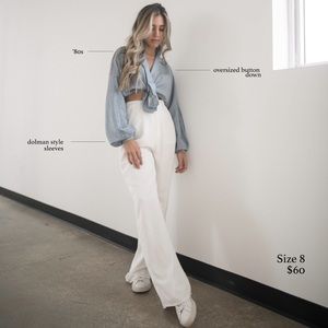 Vintage Christian Dior oversized Blouse